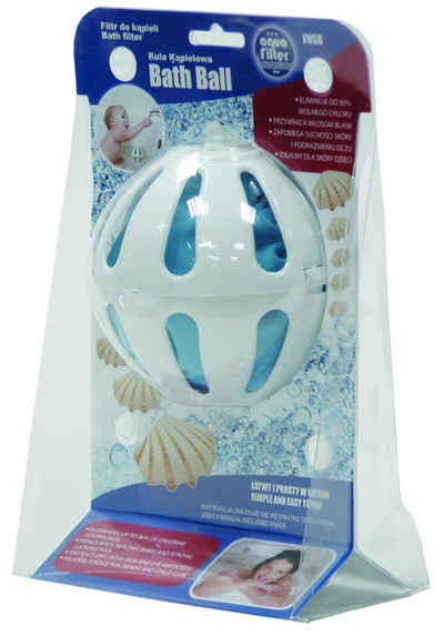 Фильтр-банный шар Aquafilter FHSB для очистки воды от хлора