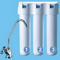 Проточный фильтр Аквафор Кристалл-Н для очистки и умягчения жёсткой водопроводной воды