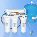 Фильтр Аквафор Осмо-100 (исполн. 6) с системой обратного осмоса для очистки водопроводной воды повышенной производительности