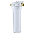 Корпус магистрального фильтра Гейзер 1П 3/4 (ниппели) для очистки холодной воды с пластиковой скобой