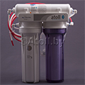 Проточный фильтр для очистки холодной воды Atoll A310 E с картриджами Pentek (USA)
