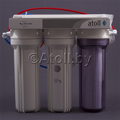 Стационарный фильтр для очистки воды Atoll А313 Eg с картриджами Pentek (USA)