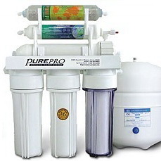Фильтр для очистки воды PurePro EC106M с минерализатором и системой обратного осмоса.