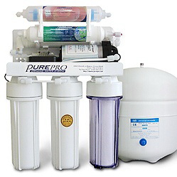 Фильтр для очистки воды PurePro EC106PR с насосом для повышения давления и инфракрасным фильтром